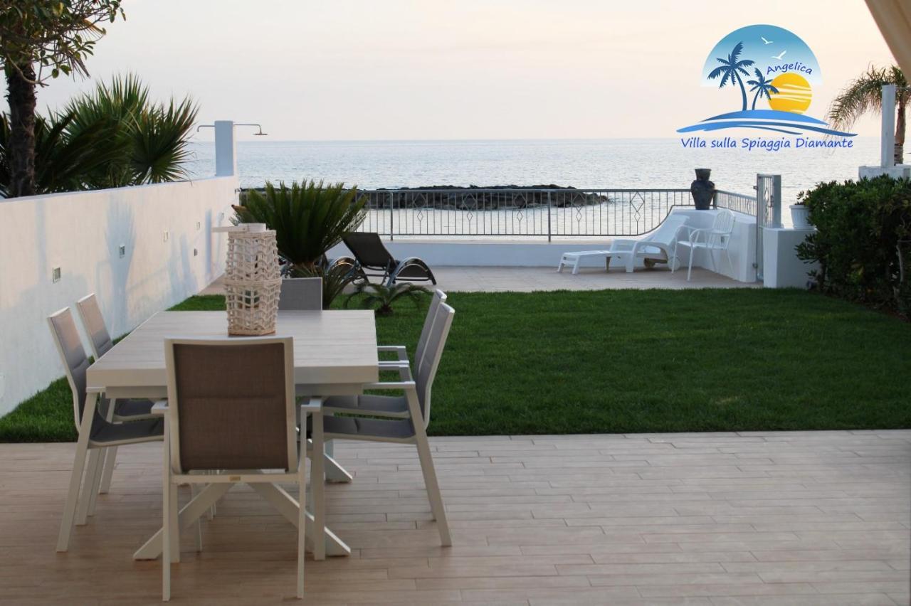 Villa Sulla Spiaggia Diamante Belvedere Marittimo Kültér fotó